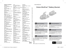 Gebrauchsanleitung Oximo WireFree Battery ohne Gehäuse