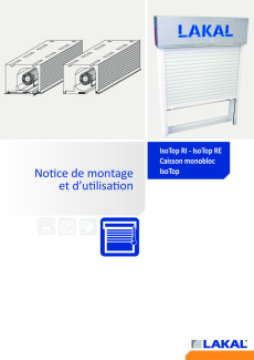 Notice de montage et d'utilisation IsoTop RI RE