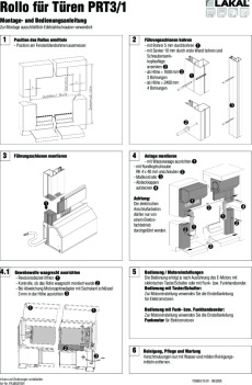 Rollo für Türen PRT3_1
