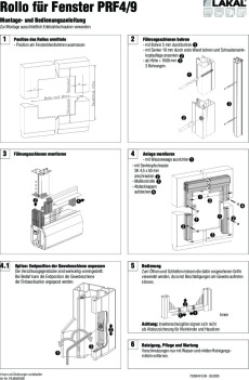 Rollo für Fenster PRF4_9