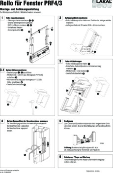 Rollo für Fenster PRF4_3