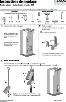 Solution spéciale soutien du puits de lumière ELSA