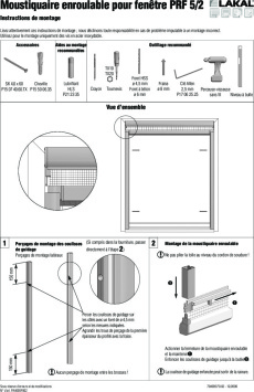 Moustiquaire enroulable pour fenêtre PRF 5-2