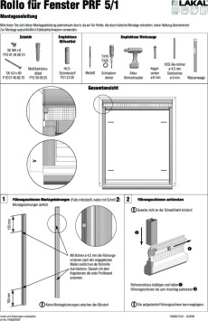 Rollo für Fenster PRF5_1