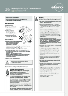 elero Typ 11-12 ohne NHK