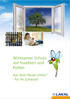 Titelbild Insektenschutz mit Polltec-Gewebe