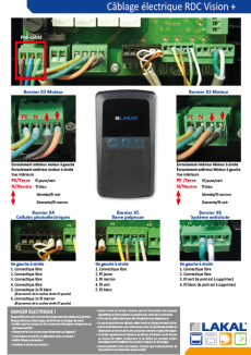 Notice de cablage RDC VISION+