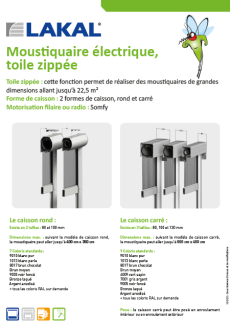 Moustiquaire électrique