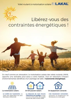 OPERATION VOLETS ROULANTS SOLAIRE VISU