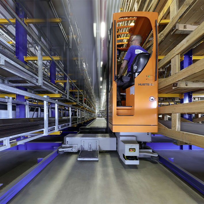 Fahrzeug in der Logistik